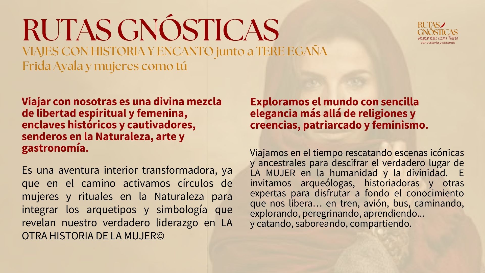 viajeheroicodelliderazgofemenino viajeheroico liderazgofemenino tereegaña teresaegaña mujerwow lecturasarquetipales rutasdelamagdalenta mariamagdalena lamagdala rutasgnosticas viajandocontere fridaayala